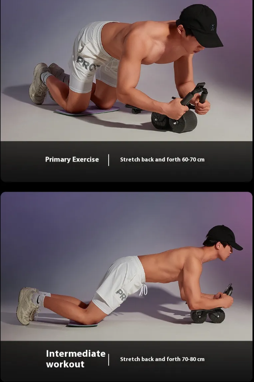 Automatic Rebound Ab Roller