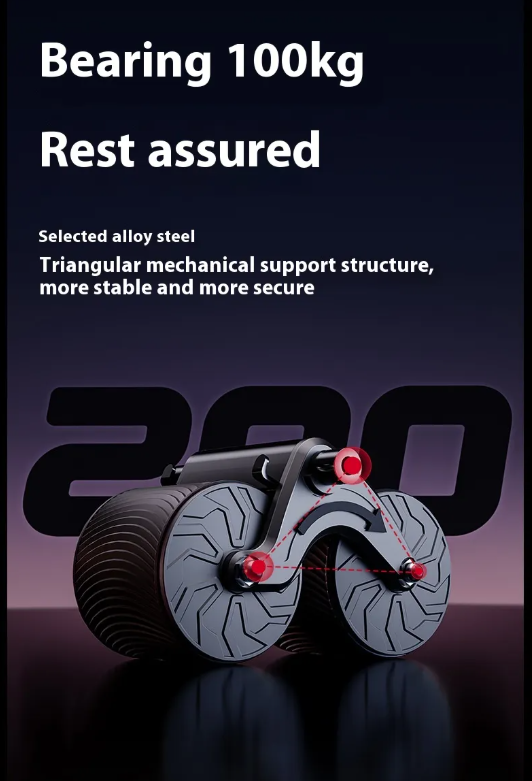 Automatic Rebound Ab Roller