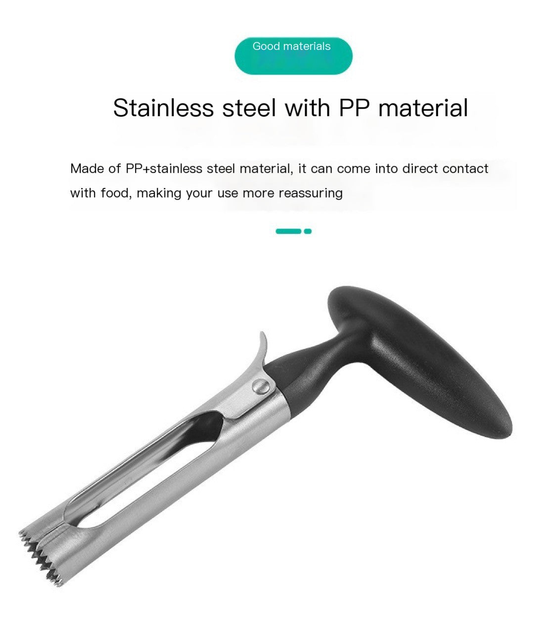 Stainless Steel Apple Corer – view 4 of 7